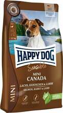 Kuivtoit koertele Happy Dog Sensible Mini Canada lambaliha, küüliku ja lõhega, 0.8 kg
