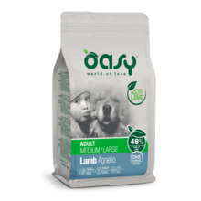 Kuivtoit koertele Oasy Adult Medium & Large Lamb, 2.5 kg