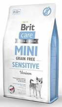 Kuivtoit koertele Brit Care Mini Grain Free Sensitive hirvelihaga, 7 kg