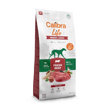 Kuivtoit koertele Calibra DOG Life Senior Large värske veiselihaga, 12 kg