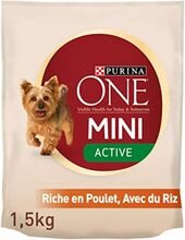 Kuivtoit koertele One Active kanaga ja riisiga, 1,5 kg