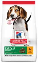 Kuivtoit kutsikatele Hill's Science Plan Puppy Medium kanaga, 14 kg
