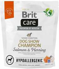 Kuivtoit koertele Brit Care Hypoallergenic Dog Show Champion lõhe ja heeringaga, 1 kg