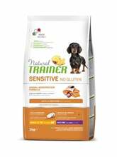 Kuivtoit koertele Natural Trainer Sensitive No Gluten lõhega, 2 kg