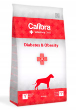 Kuivtoit koertele Calibra Veterinary Diets Diabetes/Obesity, 12 kg