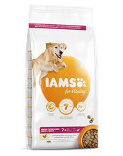 Kuivtoit koertele IAMS For Vitality Senior Large Breed kanaga, 12 kg