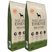 Kuivtoit koertele, Maxi Adult Essence Beef & Chicken, 2 tk, 30 kg