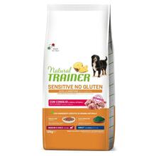 Kuivtoit koertele Natural Trainer Sensitive Plus Adult Medium & Maxi küülikuga, 12 kg