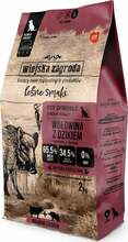 Kuivtoit koertele Wiejska Zagroda Beef with Wild Boar, 2 kg