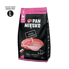 Kuivtoit kutsikatele PAN MIĘSKO vasikaliha ja vutt, 9kg