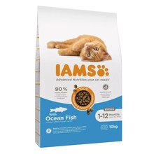 Kuivtoit kassipoegadele IAMS for Vitality Cat Kitten Ocean Fish, 10 kg