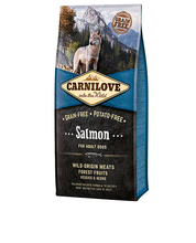 Kuivtoit koertele Carnilove Salmon for Adult, 12 kg + 2 kg