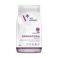 Veterinaarne kuivtoit koertele VetExpert Veterinary Diet Dermatosis lambaliha ja krilliga, 12 kg