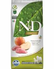Kuivtoit koertele Farmina N&D Boar & Apple Adult Medium & Maxi, 2,5 kg