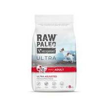 Kuivtoit koertele Raw Paleo Ultra Beef Adult Mini veiselihaga, 8 kg
