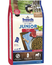Kuivtoit kutsikatele Bosch Junior lambaliha ja riisiga, 1 kg
