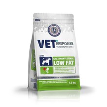 Kuivtoit koertele Vet Response Gastro Low Fat, 1,6 kg