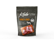 Kuivtoit vanematele koertele KUDO Turkey & Duck Senior Light, 3 kg