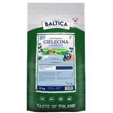 Kuivtoit koertele Baltica Smaki Regionw vasikaliha ja lambalihaga M/L, 12 kg