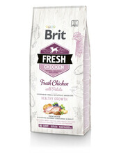 Kuivtoit kutsikatele Brit Fresh Chicken with Potato Puppy kanaga, 2,5 kg