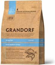 Kuivtoit koertele Grandorf Medium & Maxi kalaga, 3 kg