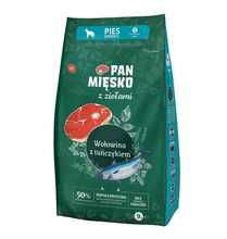 Kuivtoit koertele Pan Mięsko veiseliha, tuunikala ja ürtidega, 3 kg