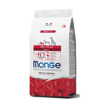 Kuivtoit koertele Monge Mini Adult kanaga, 7,5 kg