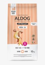 Kuivtoit koertele Aldog Nordic Sea lõhega, 12 kg