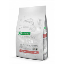 Kuivtoit kutsikatele Natures Protection Superior Care White Dogs Grain Free Salmon Starter All Breeds lõhega, 10 kg