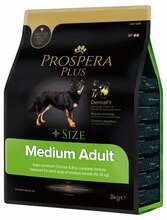 Kuivtoit koertele Prospera Plus Medium Adult kanaga, 3 kg