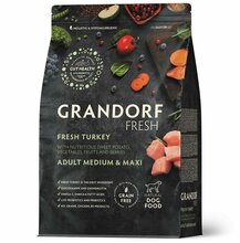 Kuivtoit koertele Grandorf Fresh kalkuniga, 10 kg