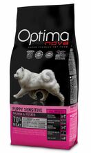 Kuivtoit koertele OPTIMANOVA Dog Puppy Sensitive Salmon & Potato lõhe ja kartuliga, 12 kg