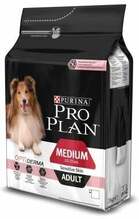 Kuivtoit koertele Purina Pro Plan Sensitive Skin Medium Adult lõhega, 3 kg