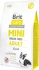 Kuivtoit väikest tõugu täiskasvanud koertele Brit Care Mini Adult Lamb, 2 kg