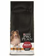 Kuivtoit koertele Purina Pro Plan Medium Adult Optibalance kanaga, 14 kg