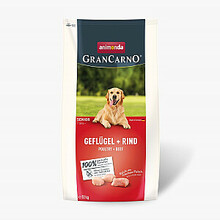Kuivtoit koertele Animonda Gran Carno Senior linnu- ja veiselihaga, 12 kg