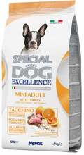 Kuivtoit koertele Special Dog Excellence Mini Adult kalkuniga, 1.5 kg