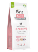 Kuivtoit koertele Brit Care Sustainable Sensitive Insect & Fish, 12 kg