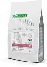 Kuivtoit koertele Nature's Protection Superior Care White Dogs Junior Grain free valge kalaga, 4 kg