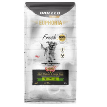 Kuivtoit koertele Biofeed Euphoria Fresh Meat Adult Medium & Large kalkuni- ja lambalihaga, 12 kg