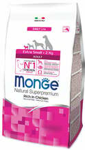 Kuivtoit koertele Monge Daily Line Extra Small kanaga, 0.8 kg