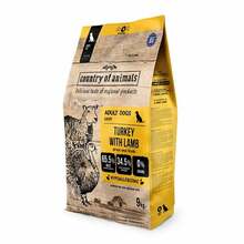 Kuivtoit koertele Wiejska Zagroda Country of Animals kalkuni- ja jäneselihaga, 9 kg