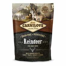 Kuivtoit koertele Carnilove Reindeer for Adult, põhjapõdraga, 1,5 kg