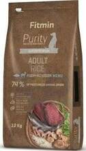 Kuivtoit koertele Fitmin Purity Adult riisi, ulukiliha ja kalaga, 12 kg