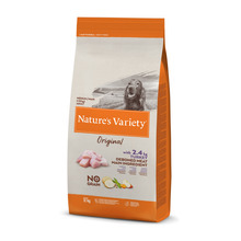 Kuivtoit koertele Nature's Variety Original No Grain Medium/Maxi kalkuniga, 12 kg
