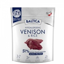 Kuivtoit koertele Baltica Nutraceutic Hypoallergenic Venison & Rice M, 1 kg