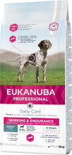 Kuivtoit koertele Eukanuba Professional Adult Working & Endurance kanaliha ja kalkuniga, 19 kg