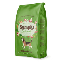 Kuivtoit koertele Symply Adult värske lambalihaga, 2 kg