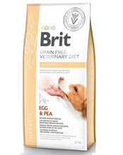 Kuivtoit koertele Brit Veterinary Diets Hepatic, 12 kg