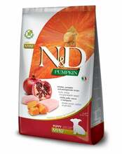 Kuivtoit kutsikatele Farmina N&D Pumpkin Puppy Mini Chicken & Pomegranate, 800 g